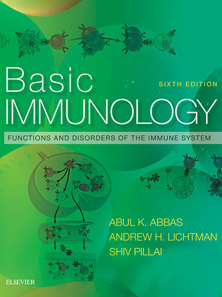 Book Cover- Basic Immunology; Functions and Disorders of the Immune System