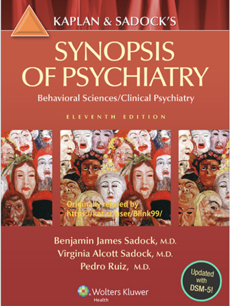 Book Cover- Kaplan and Sadocks Synopsis of Psychiatry