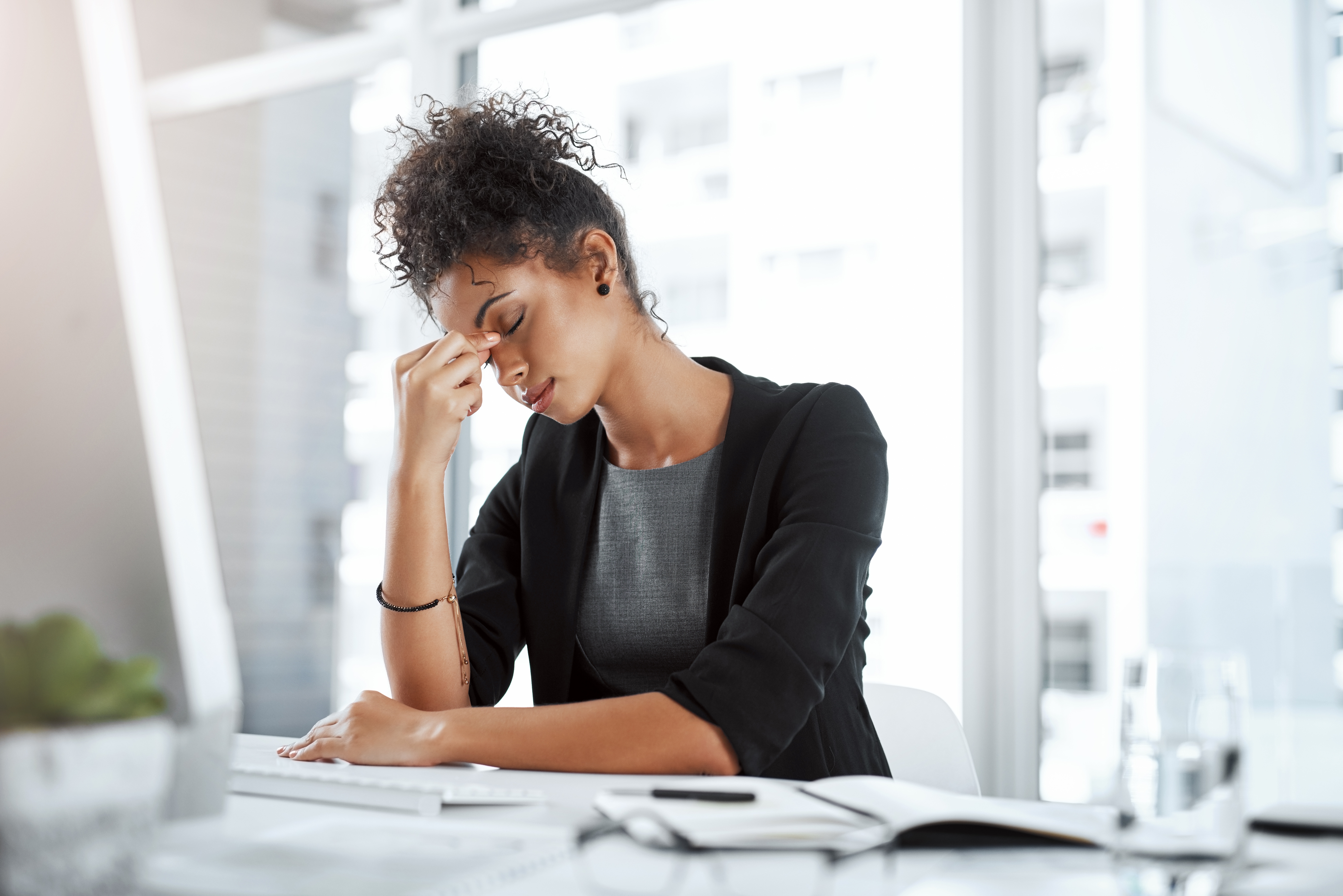 image of frustrated woman