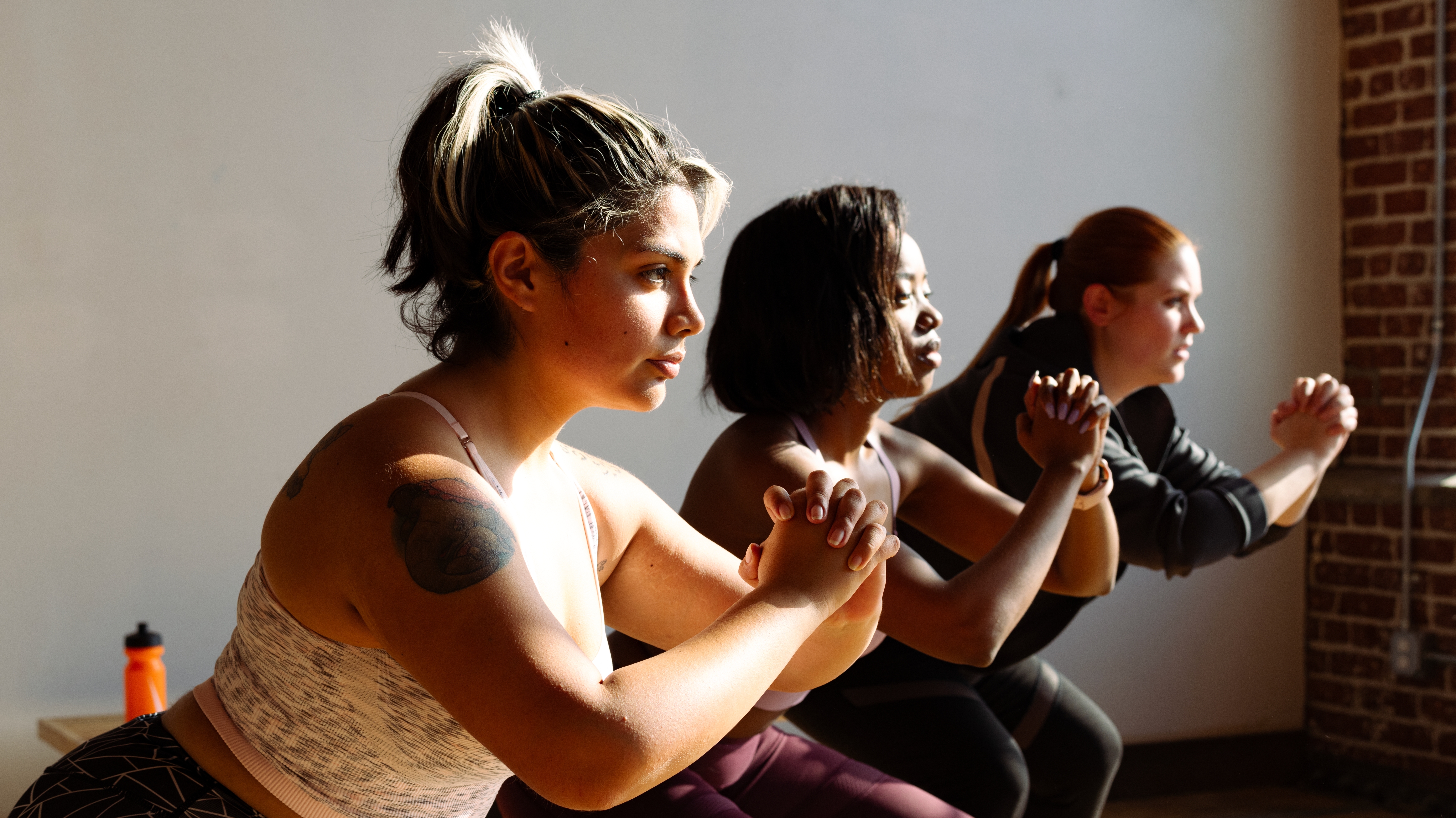 image of people exercising
